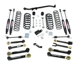 Jeep TJ 4 Inch Suspension System w/ 8 Flexarms and 9550 Shocks 97-06 Wrangler TJ TeraFlex