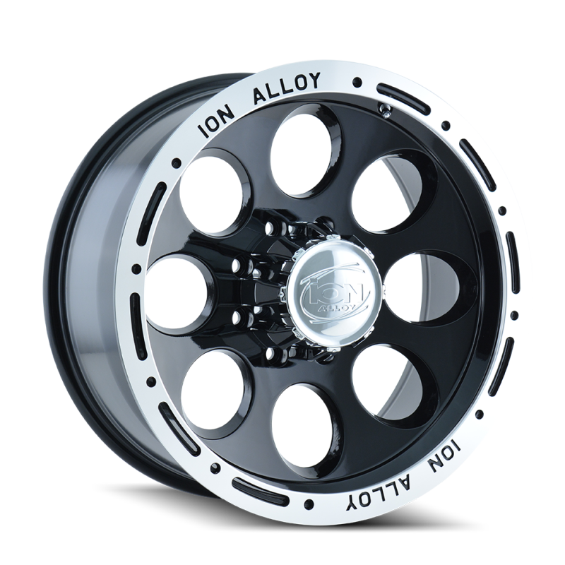 ION Type 174 16x10 / 8x170 BP / -38mm Offset / 130.8mm Hub Black/Machined Wheel