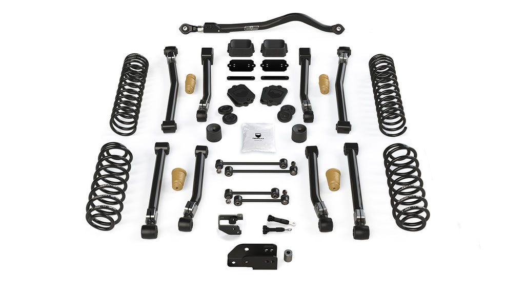 Jeep JL Short Arm Suspension 3.5 Inch Alpine CT3 System No Shock Absorbers For 10-Pres Wrangler JL 2 Door TeraFlex