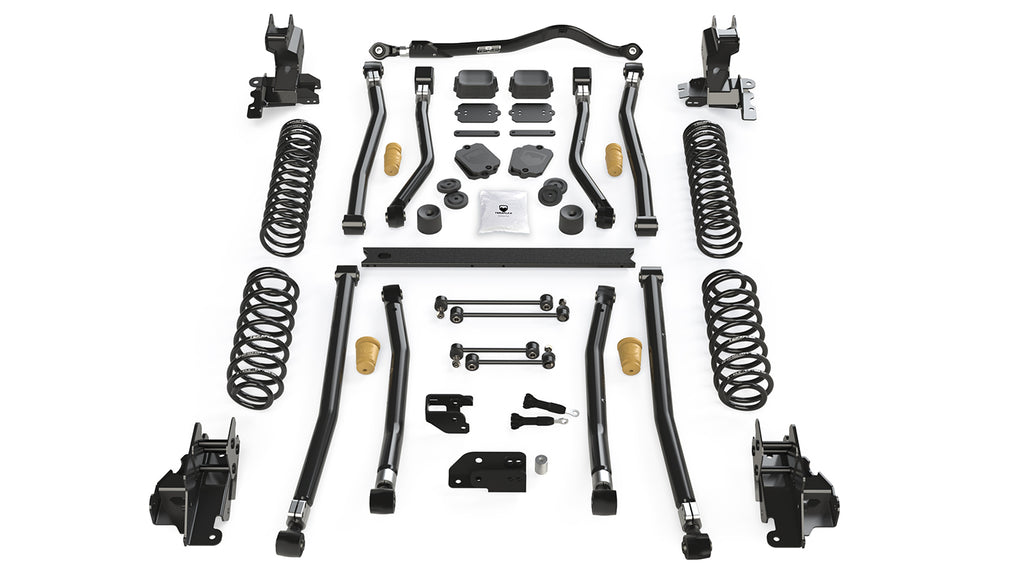 Jeep JL Long Arm Suspension 3.5 Inch Alpine CT3 System No Shock Absorbers For 10-Pres Wrangler JL 4 Door TeraFlex