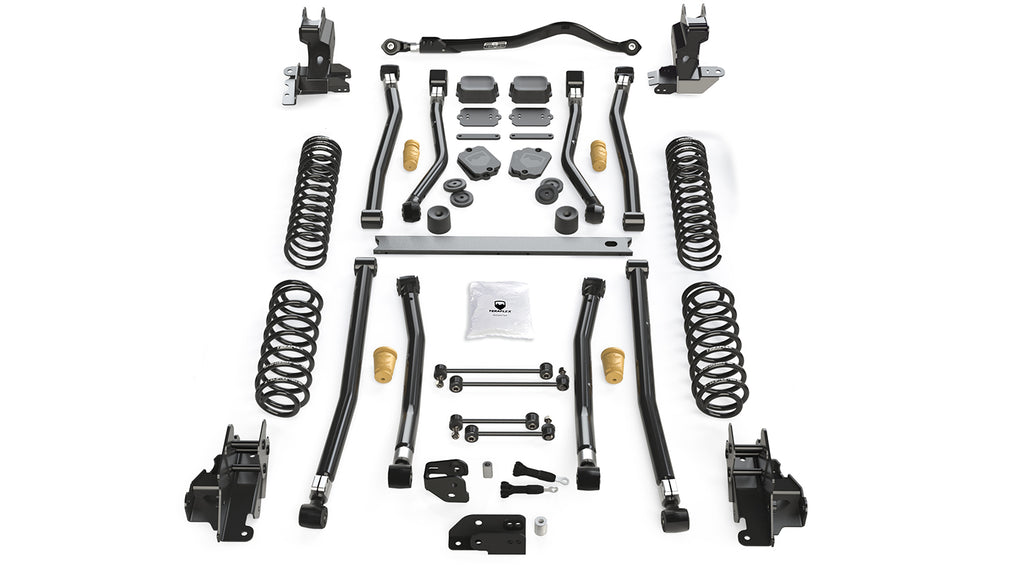 Jeep JL Long Arm Suspension 4.5 Inch Alpine CT4 System No Shock Absorbers For 10-Pres Wrangler JL 2 Door TeraFlex