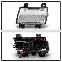 Load image into Gallery viewer, Spyder Jeep Wrangler 2018-2019 (Halogen Model Only) LED Front Bumper Lights - Seq. Signal - Chrome