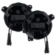 Load image into Gallery viewer, Oracle Jeep JL/Gladiator JT Oculus Bi-LED Projector Headlights - Amber/White Switchback
