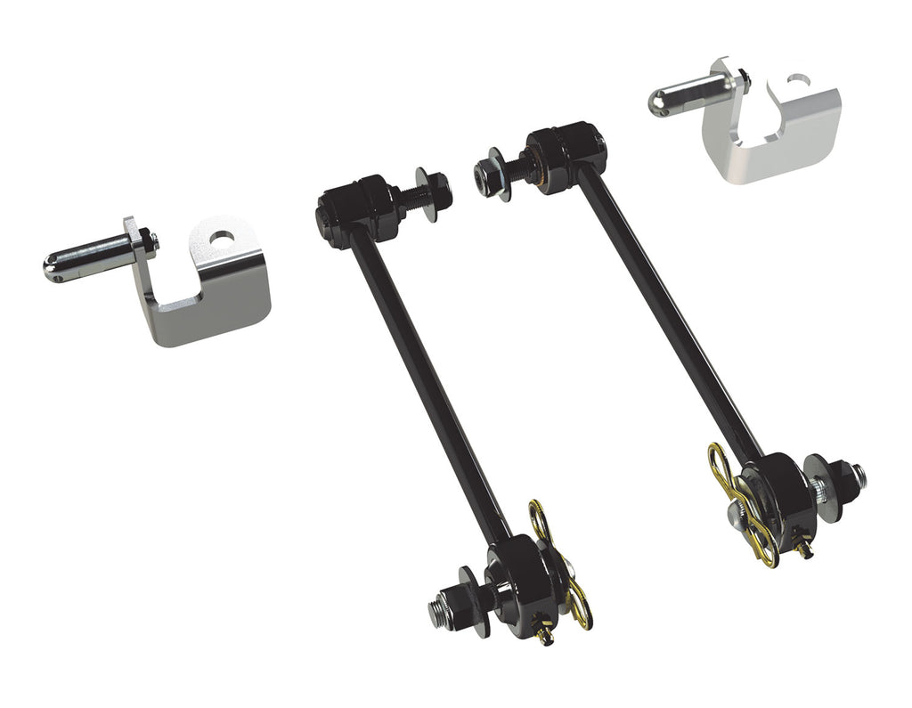 Jeep JK/JKU 3-4 Inch Lift Front Sway Bar Quick Disconnect Kit 10 Inch 07-18 Wrangler JK/JKU TeraFlex