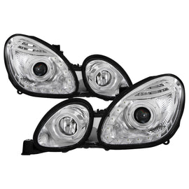 xTune Lexus GS300/GS400/GS430 98-05 Halogen Only Halo Projector Headlights Chrome PRO-JH-LGS98-LED-C