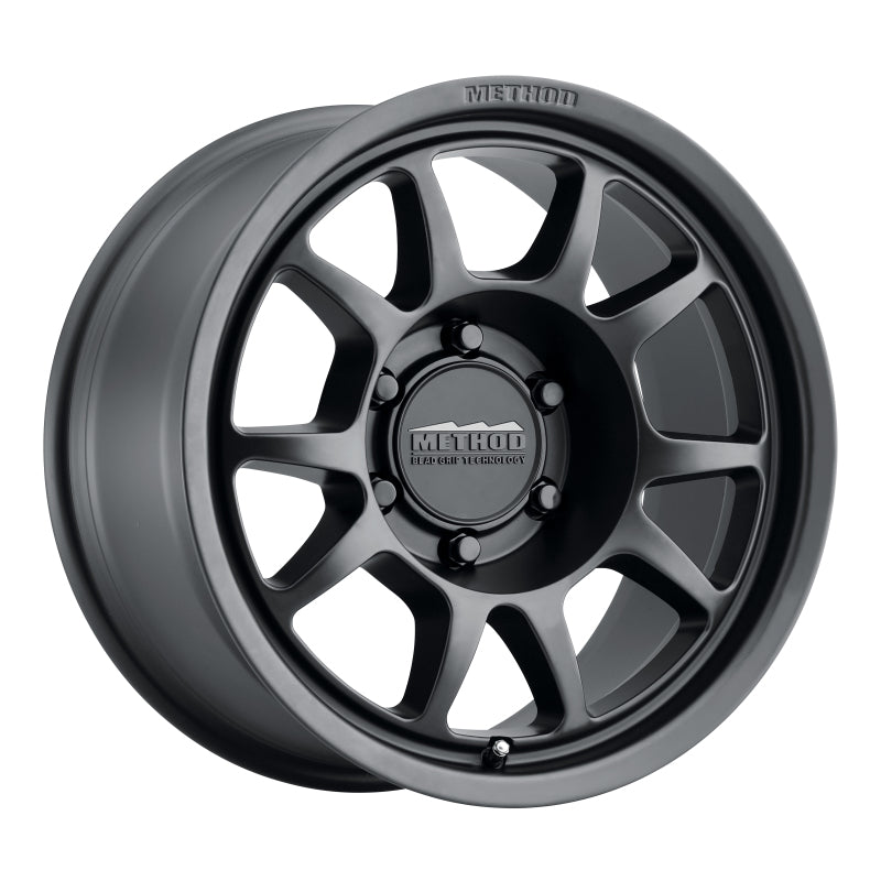 Method MR702 16x8 0mm Offset 6x5.5 106.25mm CB Matte Black Wheel