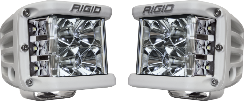 Rigid Industries D-SS - Flood - Set of 2 - White Housing - Underdog Motorsports