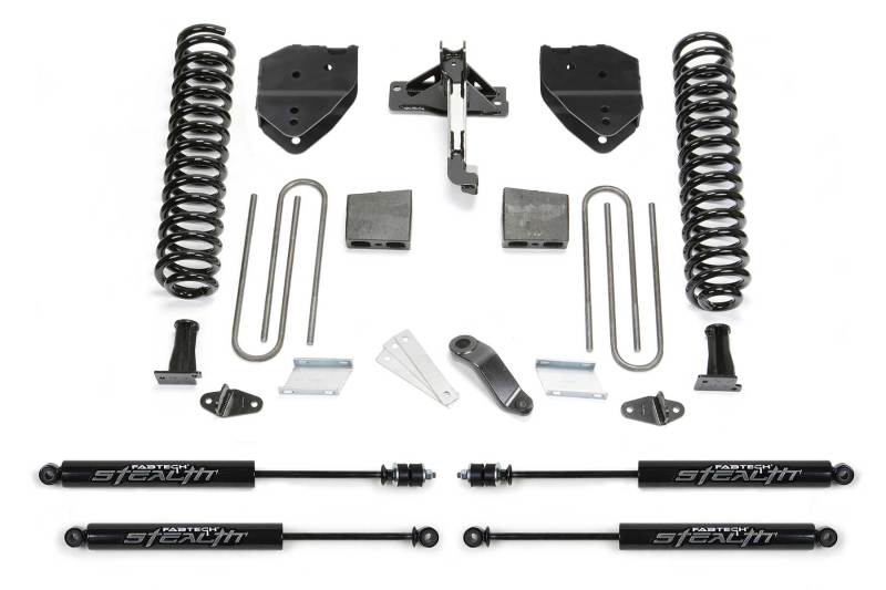 Fabtech 17-21 Ford F250/F350 4WD Gas 6in Basic Sys w/Stealth