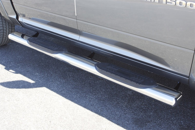Lund 10-17 Dodge Ram 2500 Crew Cab 6in. Oval Straight SS Nerf Bars - Polished