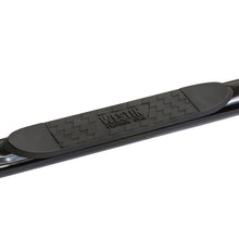 Load image into Gallery viewer, Westin 1999-2013 Chevy Silverado 1500 Ext Cab Platinum 4 Oval Nerf Step Bars - Black
