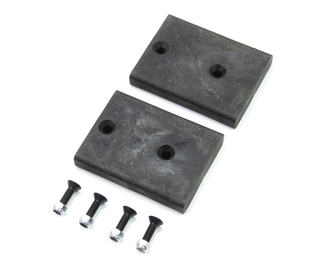 Jeep JK/JKU SpeedBump 0.75 Inch Rear Lower Bump Stop Strike Pad Kit Pair 07-18 Wrangler JK/JKU TeraFlex