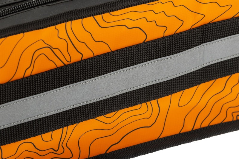 ARB Micro Recovery Bag Orange/Black Topographic Styling PVC Material