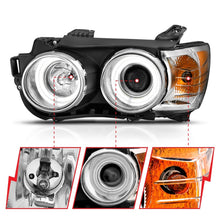 Load image into Gallery viewer, ANZO 2012-2015 Chevrolet Sonic Projector Headlights w/ Halo Chrome (CCFL)