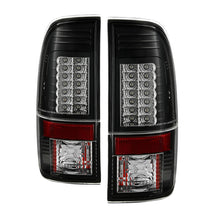 Load image into Gallery viewer, Spyder Ford Super Duty 08-15 Version 2 LED Tail Lights Black ALT-YD-FS07-LED-G2-BK