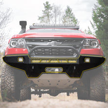 Load image into Gallery viewer, Chevy Colorado ZR2 Classic Front Bumper Powdercoat Black Aluminum 15-20 Colorado ZR2 CBI Offroad