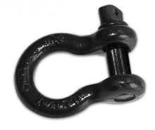 Load image into Gallery viewer, 3/4 Inch Shackle 9.5k WLL Powder Coat Black Bulldog Winch