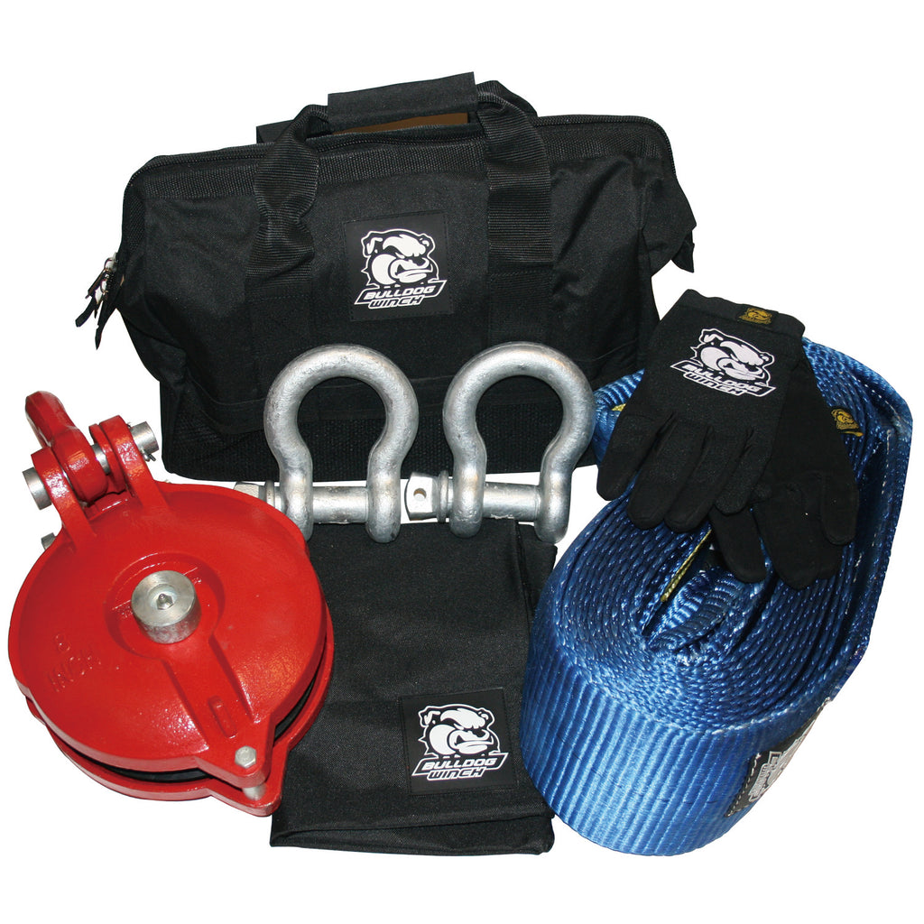Winch Accessory Kit 7 PC 16,000 LB WLL Rigging Kit Bulldog Winch