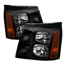 Load image into Gallery viewer, xTune Cadillac Escalade Hid Model Only 2003-2006 OEM Style Headlights Black HD-JH-CAES03-HID-BK