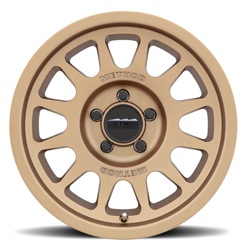 Method MR703 17x7.5 +50mm Offset 5x130 78.1mm CB Method Bronze Wheel