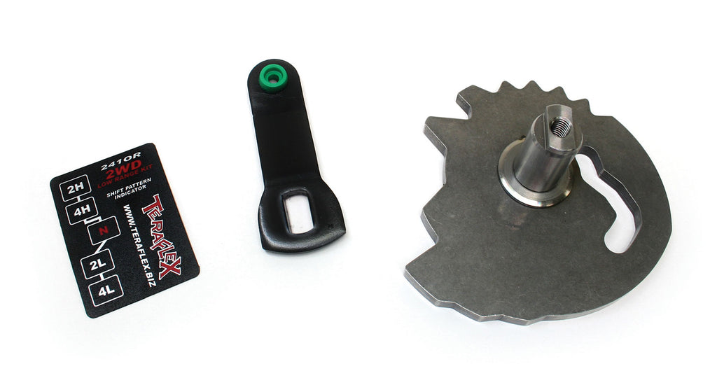 Jeep TJ/LJ Rubicon 241OR 2Low 2WD Low-Range Shift Sector Kit 97-06 Wrangler TJ/LJ TeraFlex