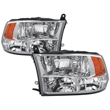 Load image into Gallery viewer, xTune Dodge Ram 1500 09-17 (Non-LED) OEM Style Headlights - OEM Chrome HD-JH-DR09-QU-C