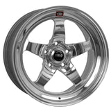 Weld S71 18x11.5 / 5x115mm BP / 7.2in. BS Polished Wheel (Medium Pad) - Non-Beadlock