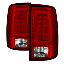 Load image into Gallery viewer, Spyder 13-14 Dodge Ram 1500 LED Tail Lights - Red Clear ALT-YD-DRAM13V2-LED-RC