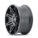 ION Type 142 20x9 / 8x165.1 BP / 0mm Offset / 130.8mm Hub Matte Black Wheel