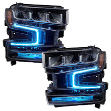 Load image into Gallery viewer, Oracle 19-21 Chevy Silverado 1500 RGB+W Headlight DRL Kit - ColorSHIFT w/ BC1 Cntrl