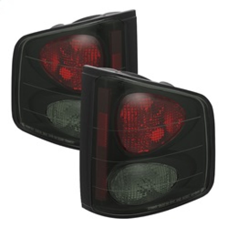 Spyder Chevy S10 94-04/Isuzu Hombre 96-00 Euro Tail Lights Blk Smke ALT-YD-CS1094-BSM