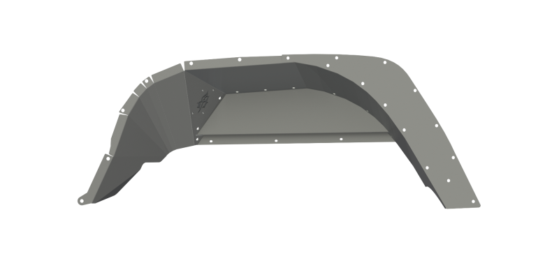 Road Armor 2020 Jeep Gladiator JT Stealth Rear Fender Liner Body Armor - Raw - Underdog Motorsports