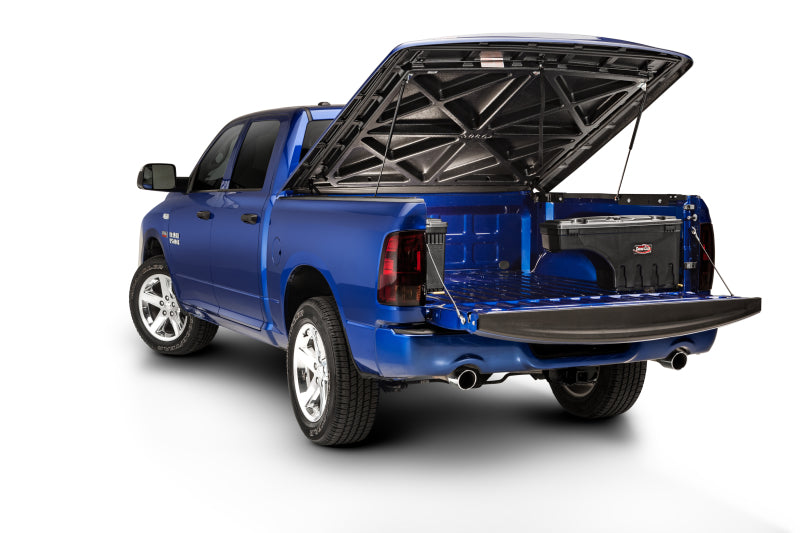 UnderCover 02-18 Ram 1500 (19-20 Classic) / 03-20 Ram 2500 Passengers Side Swing Case - Black Smooth