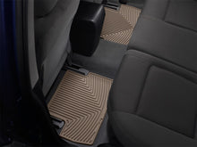 Load image into Gallery viewer, WeatherTech 08-10 Ford F250/F350/F450/F550 Rear Rubber Mats - Tan