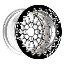 Load image into Gallery viewer, Weld Tuner Import Drag 13x9 / 4x100mm BP / 5in. BS Black Wheel CTR