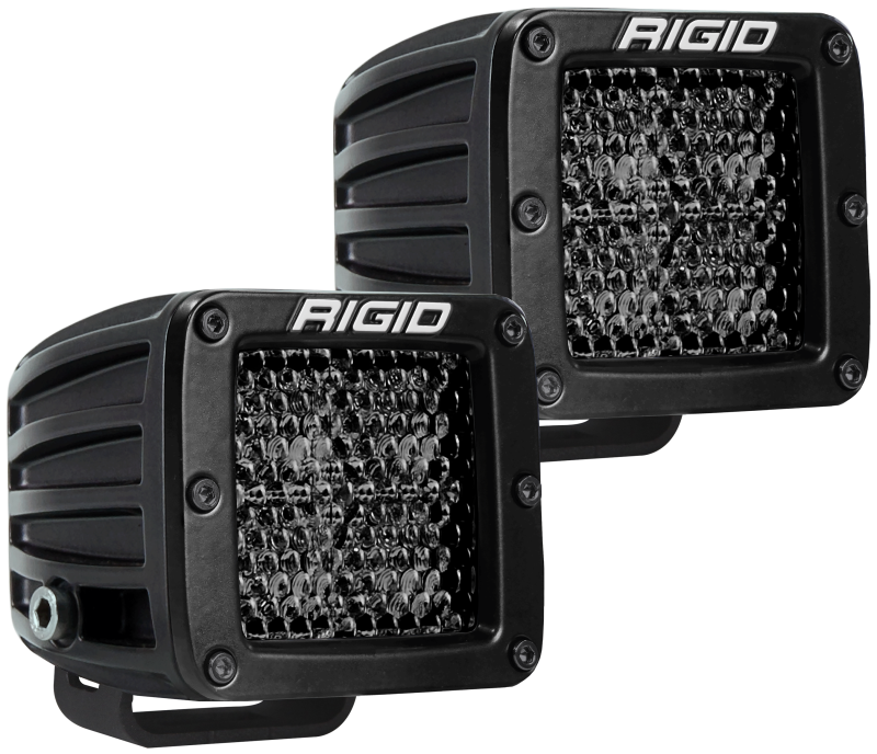 Rigid Industries D Series PRO Midnight Edition - Spot - Diffused - Pair - Underdog Motorsports
