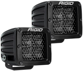 Rigid Industries D Series PRO Midnight Edition - Spot - Diffused - Pair - Underdog Motorsports