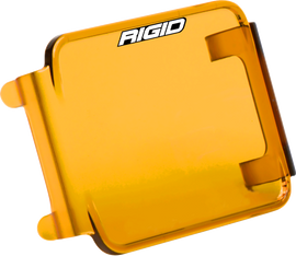 Rigid Industries Protective Polycarbonate Cover - Dually/D2 - Yellow - Underdog Motorsports
