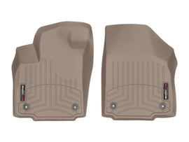 WeatherTech 17+ Ford F-250/F-350/F-450 Front FloorLiner - Tan (Fits 4x4 Floor Shifter)