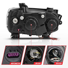 Load image into Gallery viewer, ANZO 2012-2015 Chevrolet Sonic Projector Headlights w/ Halo Chrome (CCFL)