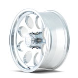 ION Type 171 16x8 / 5x139.7 BP / -5mm Offset / 108mm Hub Polished Wheel