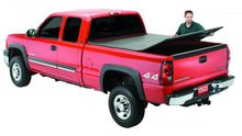 Load image into Gallery viewer, Lund 14-17 Chevy Silverado 1500 (5.5ft. Bed) Genesis Tri-Fold Tonneau Cover - Black