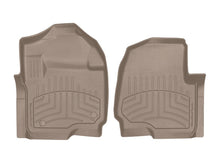 Load image into Gallery viewer, WeatherTech 13-15 Jeep Grand Cherokee/Dodge Durango Front FloorLiner HP - Tan