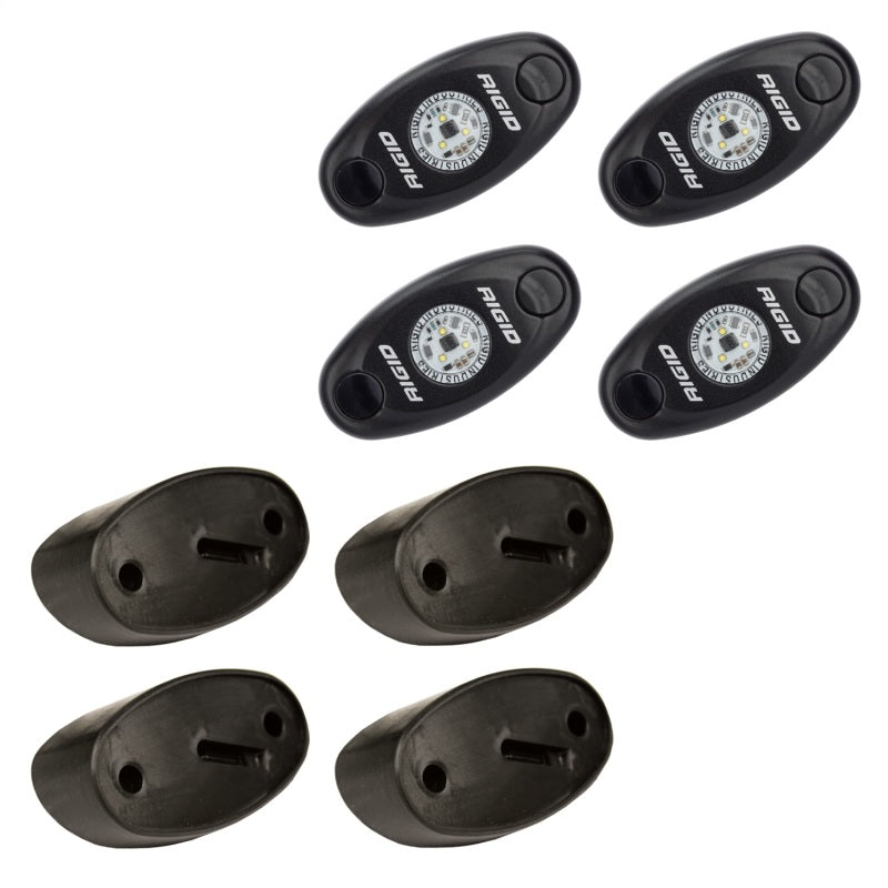 Rigid Industries Rock Light Kit- Red (4 lights) - Underdog Motorsports