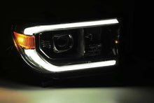 Load image into Gallery viewer, AlphaRex 07-13 Toyota Tundra PRO-Series Projector Headlights Plank Style Chrome w/Activation Light