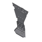 2nd Gen Toyota Tundra Rear Overland Skid Plate Set Powdercoat Black 14-21 Tundra CBI Offroad