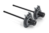 Jeep JK Rear 8-Lug Wide Full-Float Conversion Kit w/ Performance Rotors Non-Rubicon 35-Spline 07-18 Wrangler JK TeraFlex