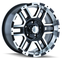 Load image into Gallery viewer, ION Type 179 18x9 / 8x165.1 BP / 12mm Offset / 130.8mm Hub Black/Machined Wheel