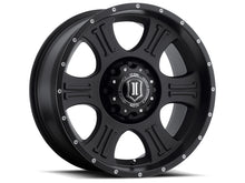 Load image into Gallery viewer, ICON Shield 20x9 8x180 12mm Offset 5.5in BS 125.2mm Bore Satin Black Wheel