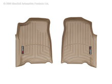 Load image into Gallery viewer, WeatherTech 04+ GMC Canyon Ext Cab Front FloorLiner - Tan