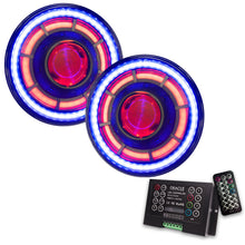 Load image into Gallery viewer, ORACLE Lighting 0718 Jeep Wrangler JK Oculus 7in ColorSHIFT BiLED Projector Headlights